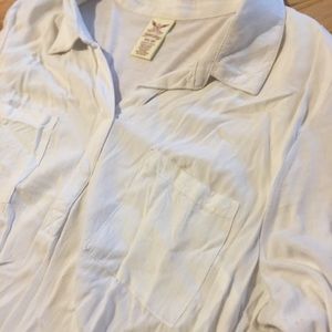 *Set of 2* Button Up LS XXL B&W